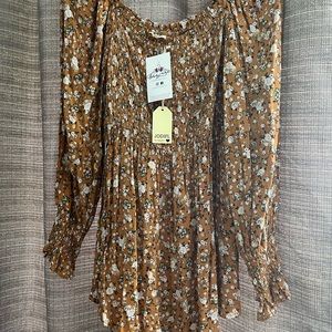 Floral boutique shirt